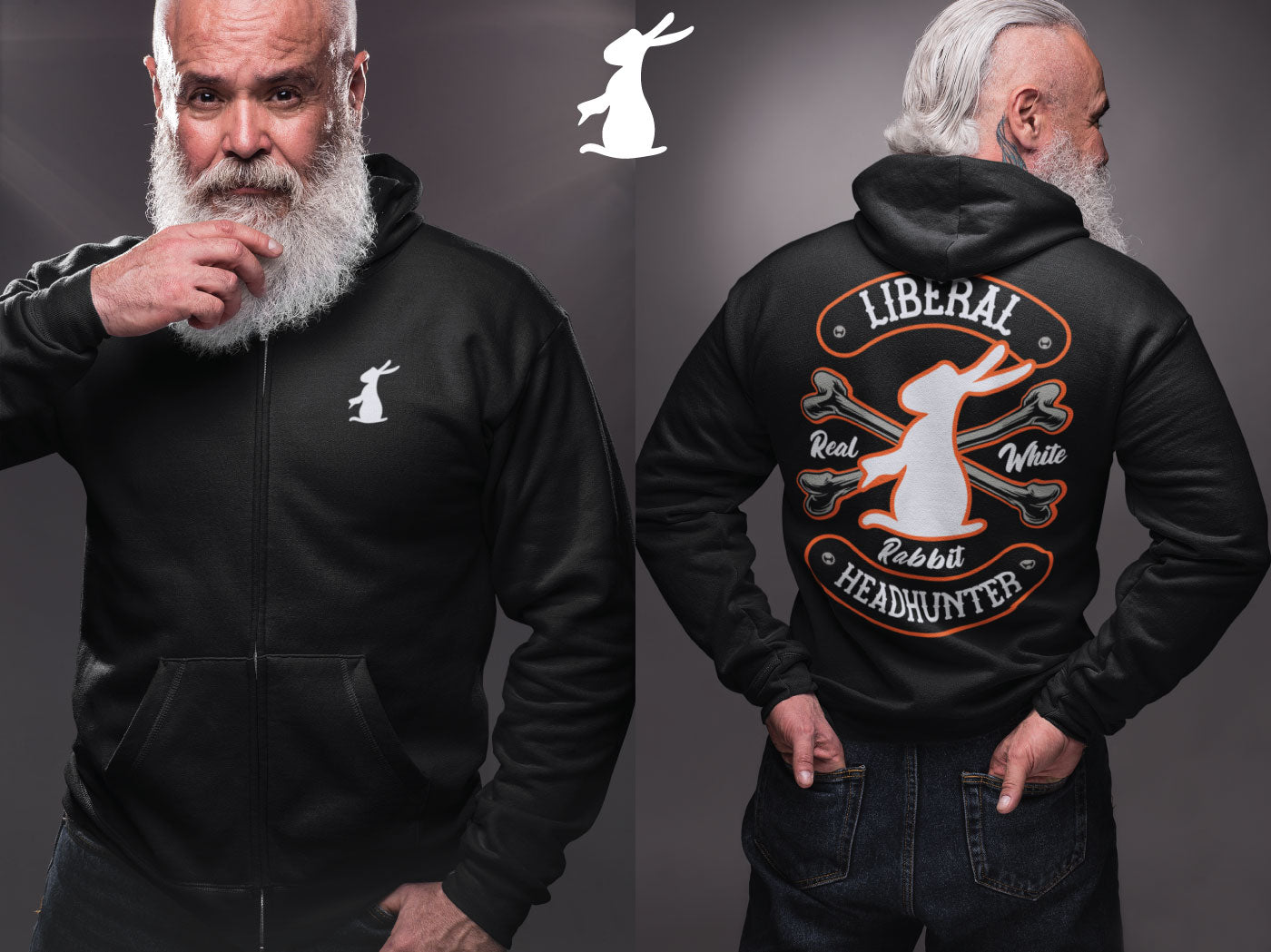 Liberal Headhunter Zip-up Hoodie