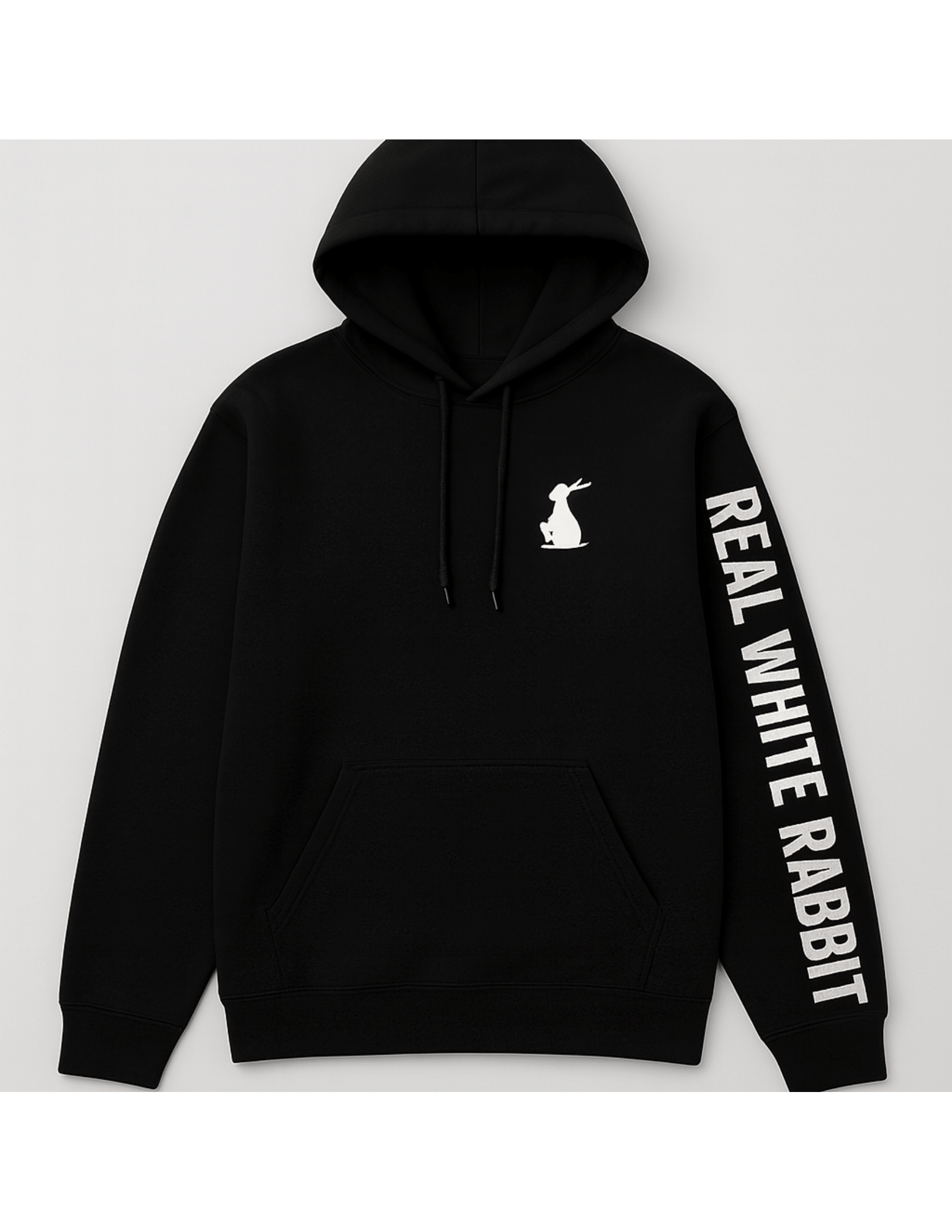 Real White Rabbit Hoodie